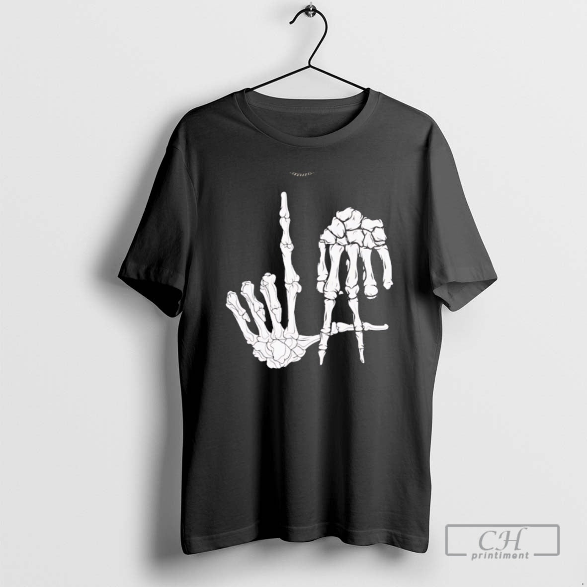 Classic Premium Los Angeles Dodgers La Skeleton Hand Shirt Sweater