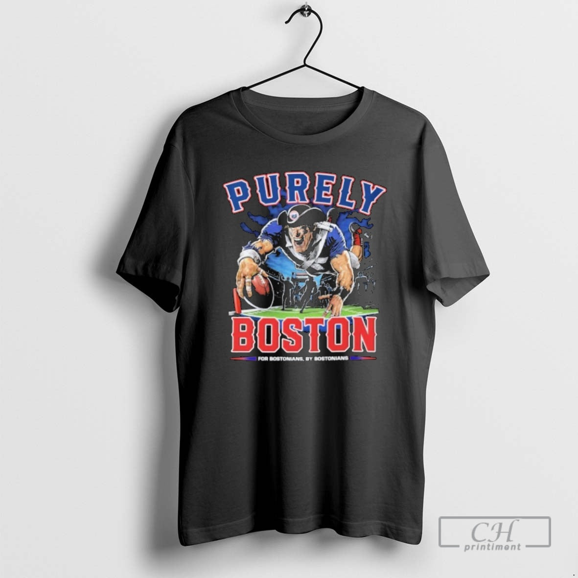 Classic Purely Boston Touchdown For Bostonians Shirt Sweater