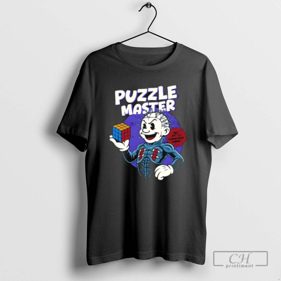 Classic Puzzle Master Hell Puzzle Tournament Winner Halloween T Shirts