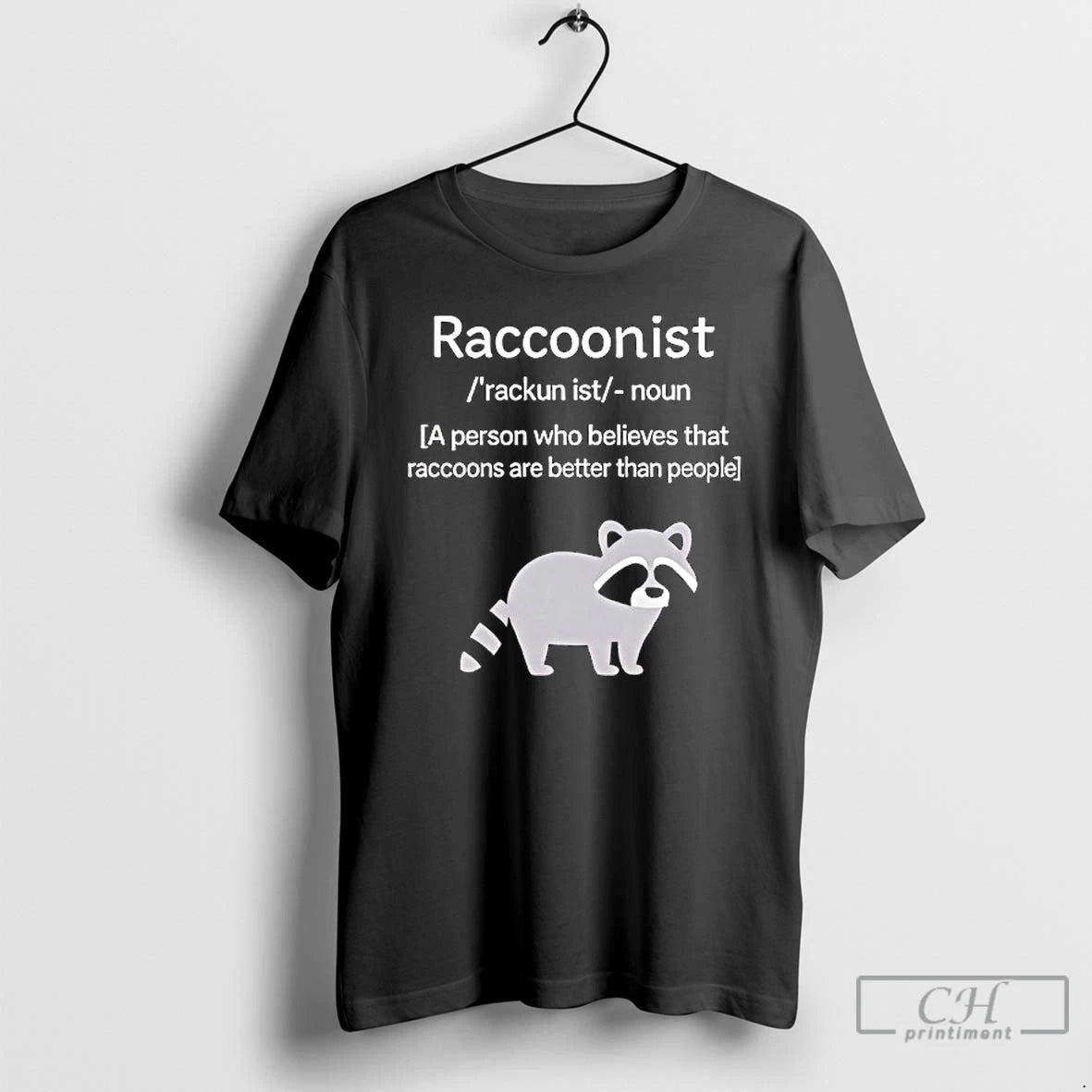 Classic Raccoonist Noun Meaning Definition T Shirts
