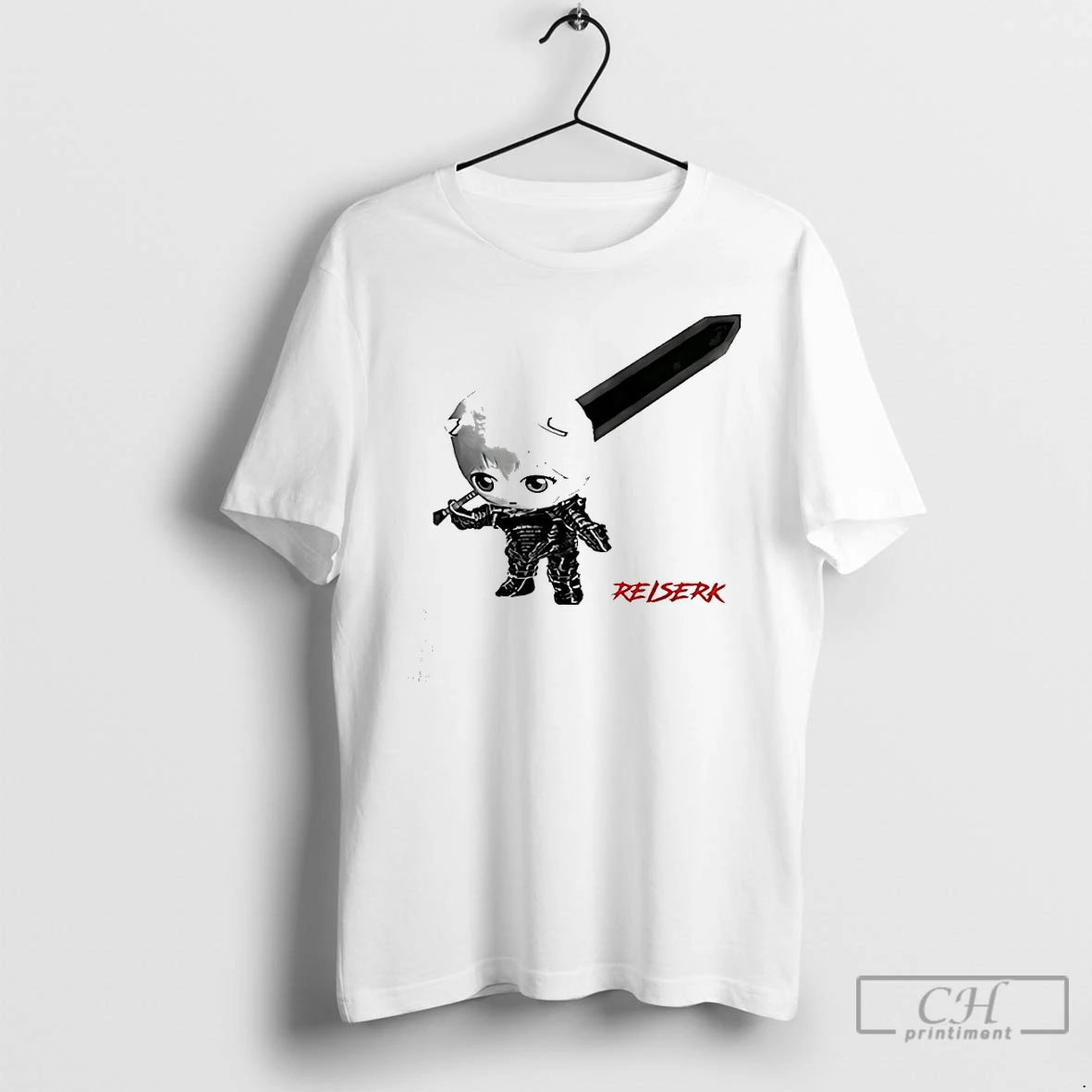 Classic Rei Ayanami X Berserk Rei Serk T Shirts