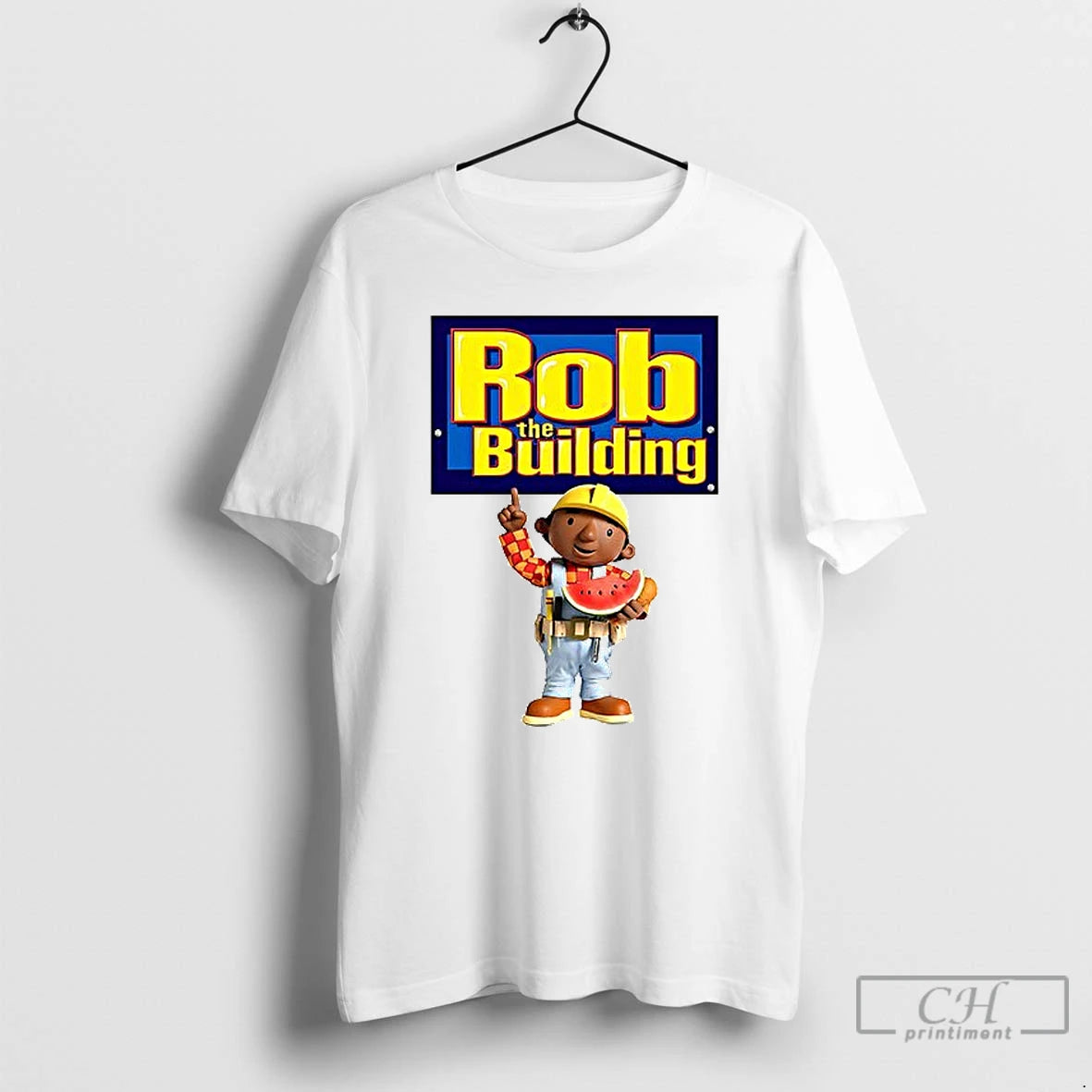 Classic Rob The Building Cartoon T Shirt