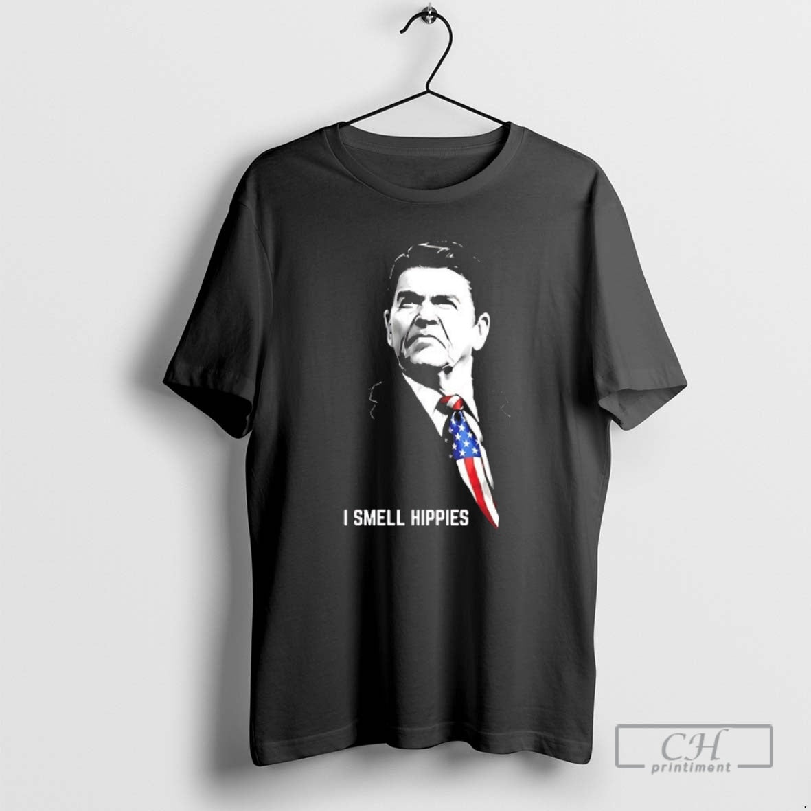 Classic Ronald Reagan I Smell Hippies Shirt Sweater