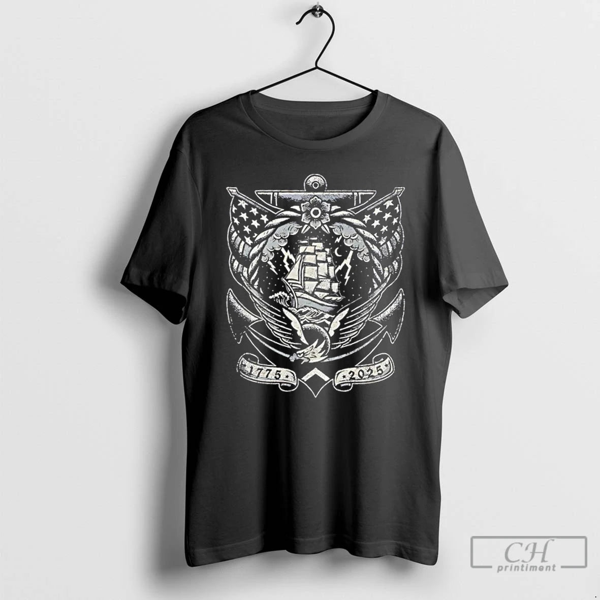 Classic Rough Seas 250th 1775 2025 T Shirts