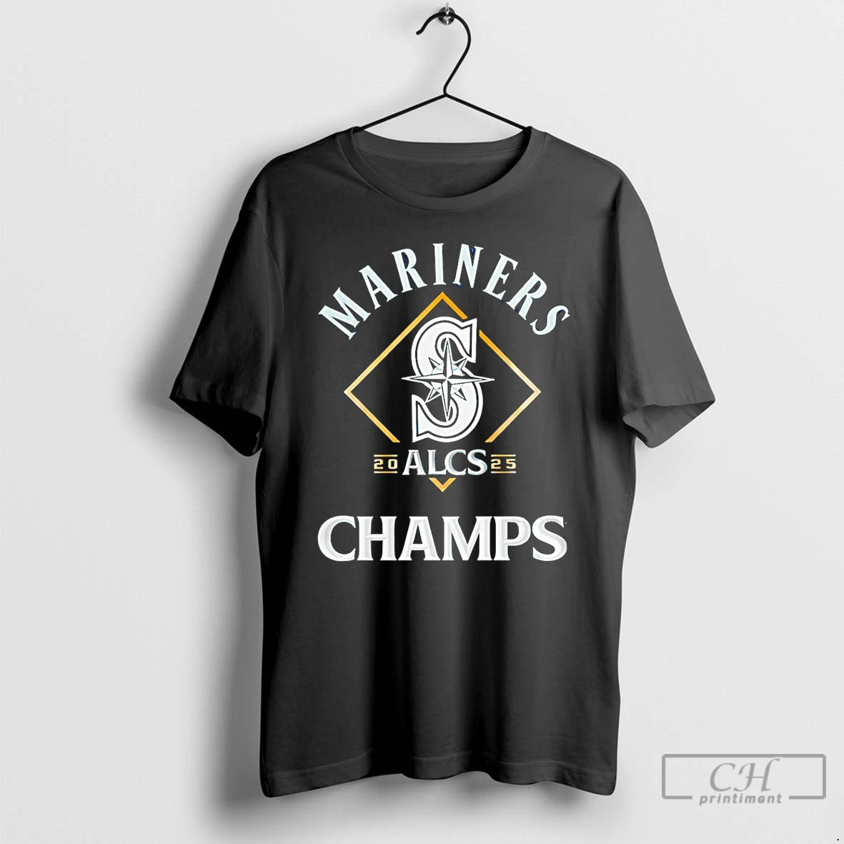 Classic Seattle Mariner 2025 Alcs Champions Postseason T Shirts