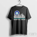Classic Seattle Mariners Signatures Skycity 2025 T Shirts