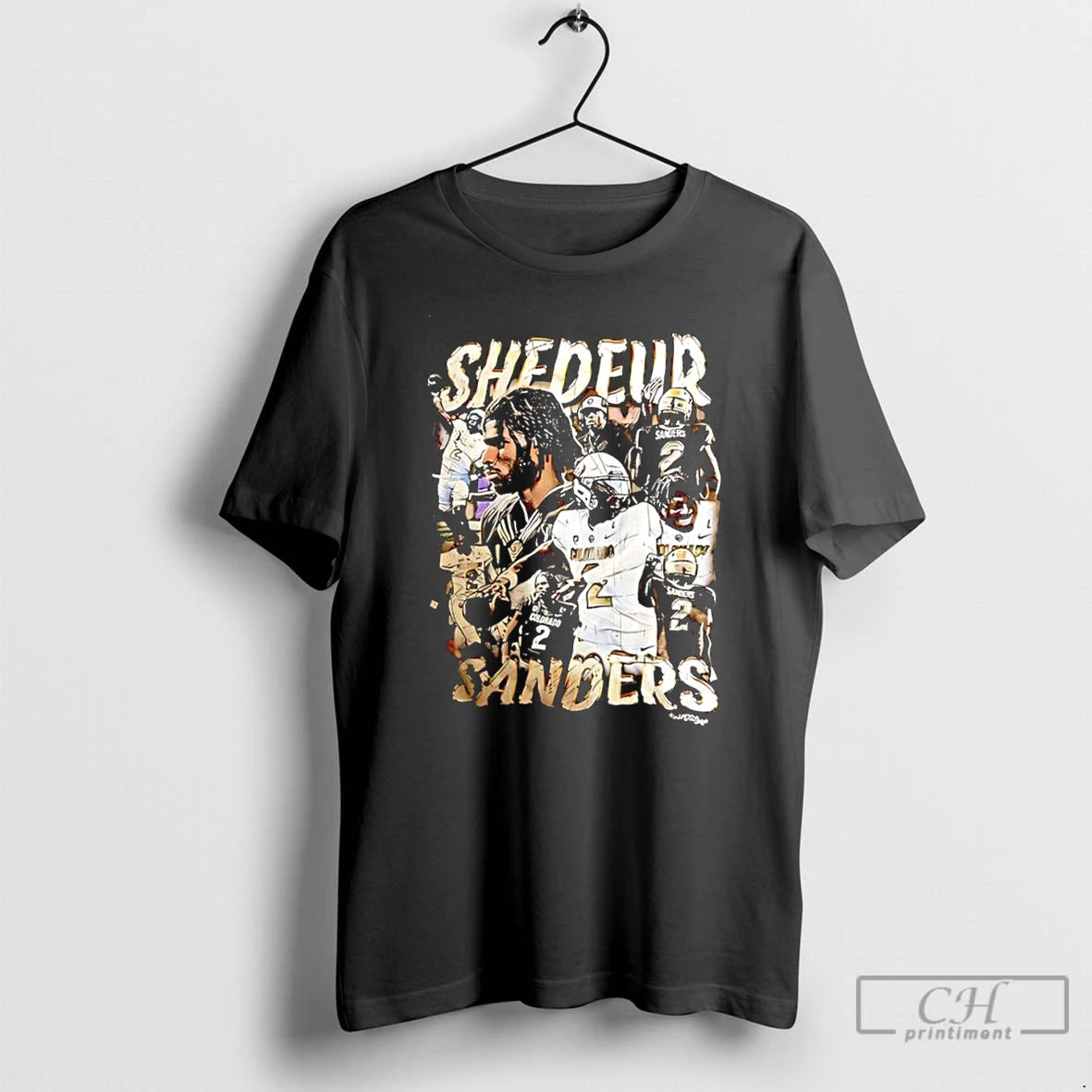 Classic Sheduer Sanders Colorado Buffaloes Graphic T Shirts