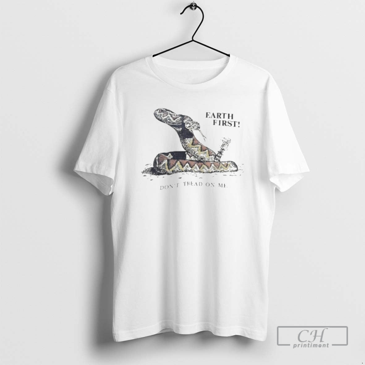 Classic Snake Earth First Dont Tread On Me Shirt Sweater
