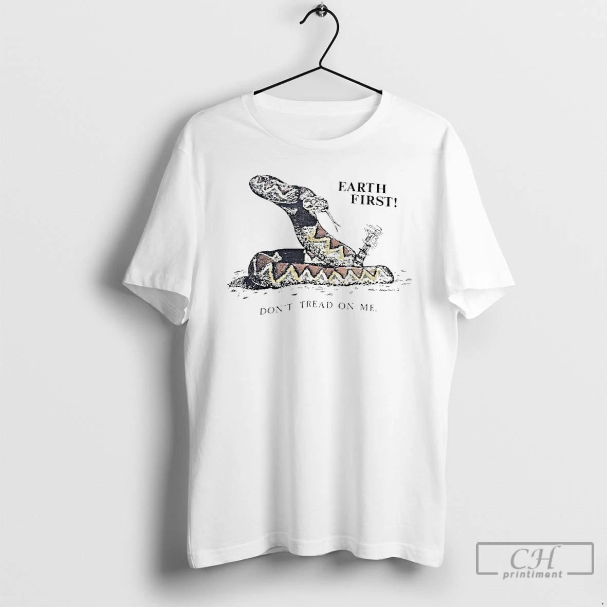 Classic Snake Earth First Dont Tread On Me T Shirts