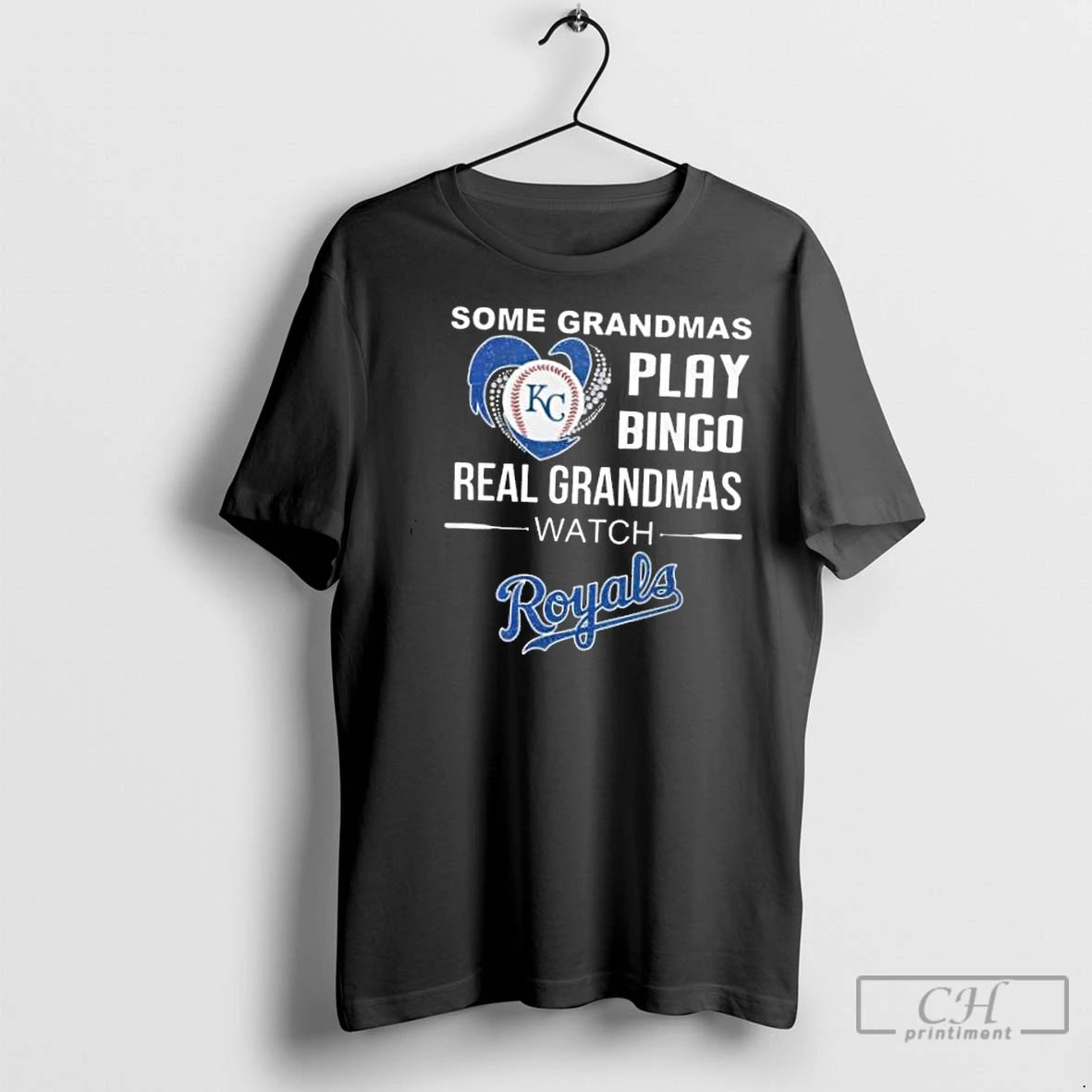 Classic Some Grandmas Play Bingo Real Grandmas Watch Kansas City Royals 2025