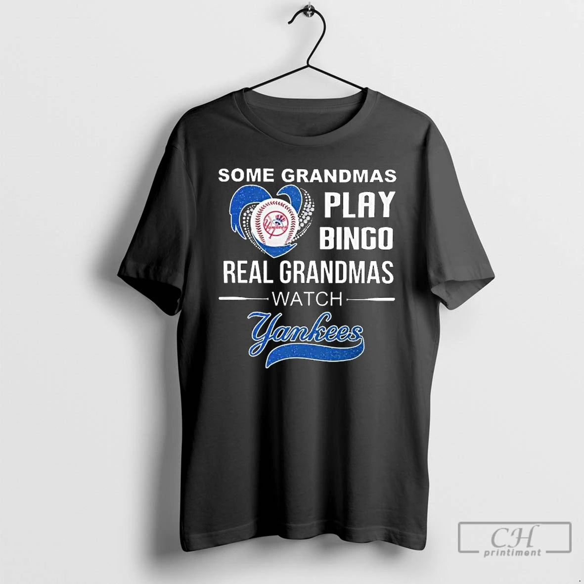 Classic Some Grandmas Play Bingo Real Grandmas Watch New York Yankees 2025 Long Sleve