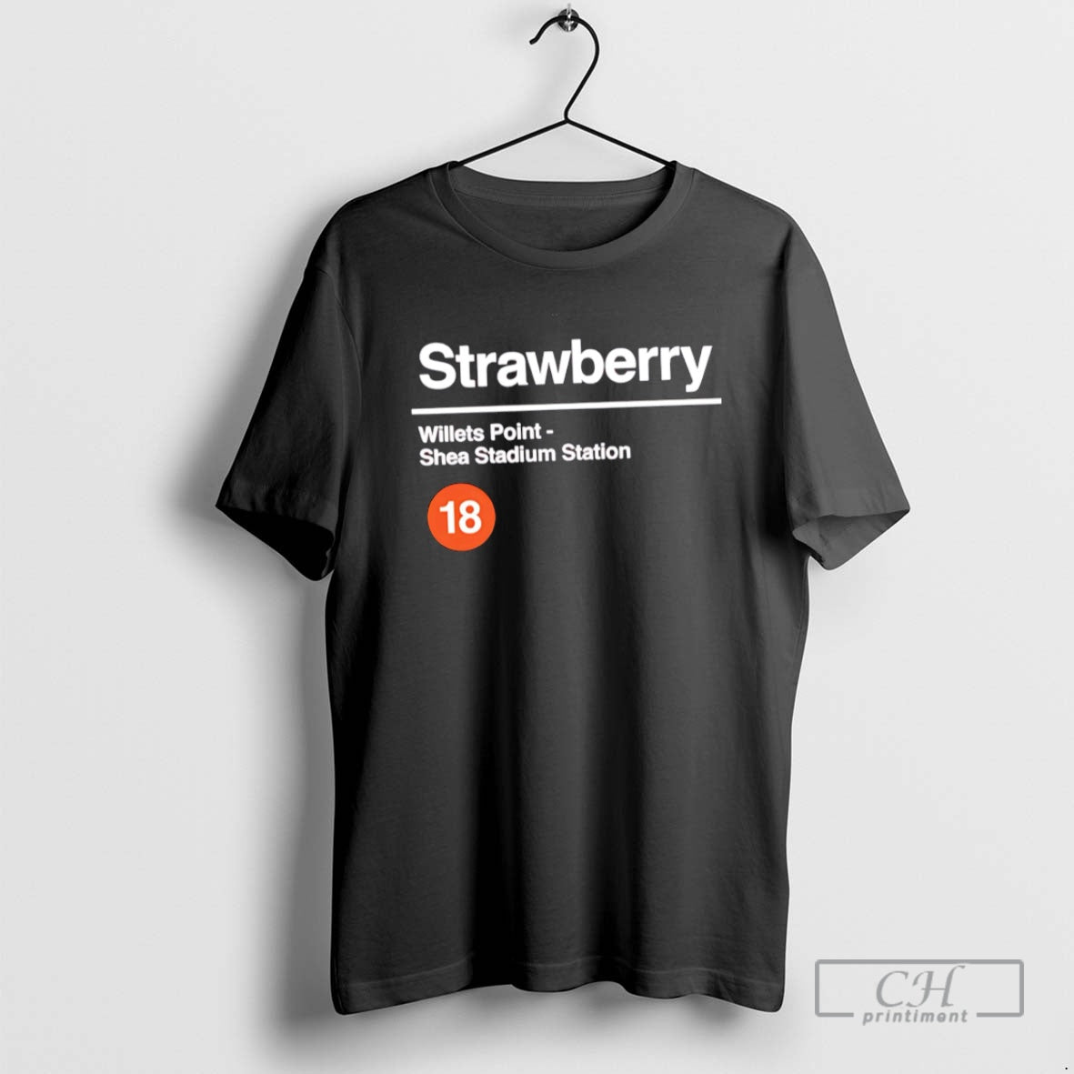 Classic Strawberry Station Willets Point Shea Stadium Station 18 Shirt Sweater
