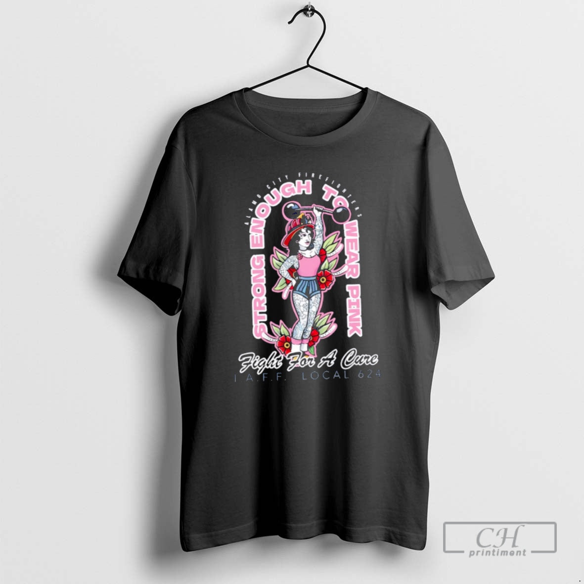 Classic Strong Enough To Wear Pink Fight For A Cure Shirt Sweater