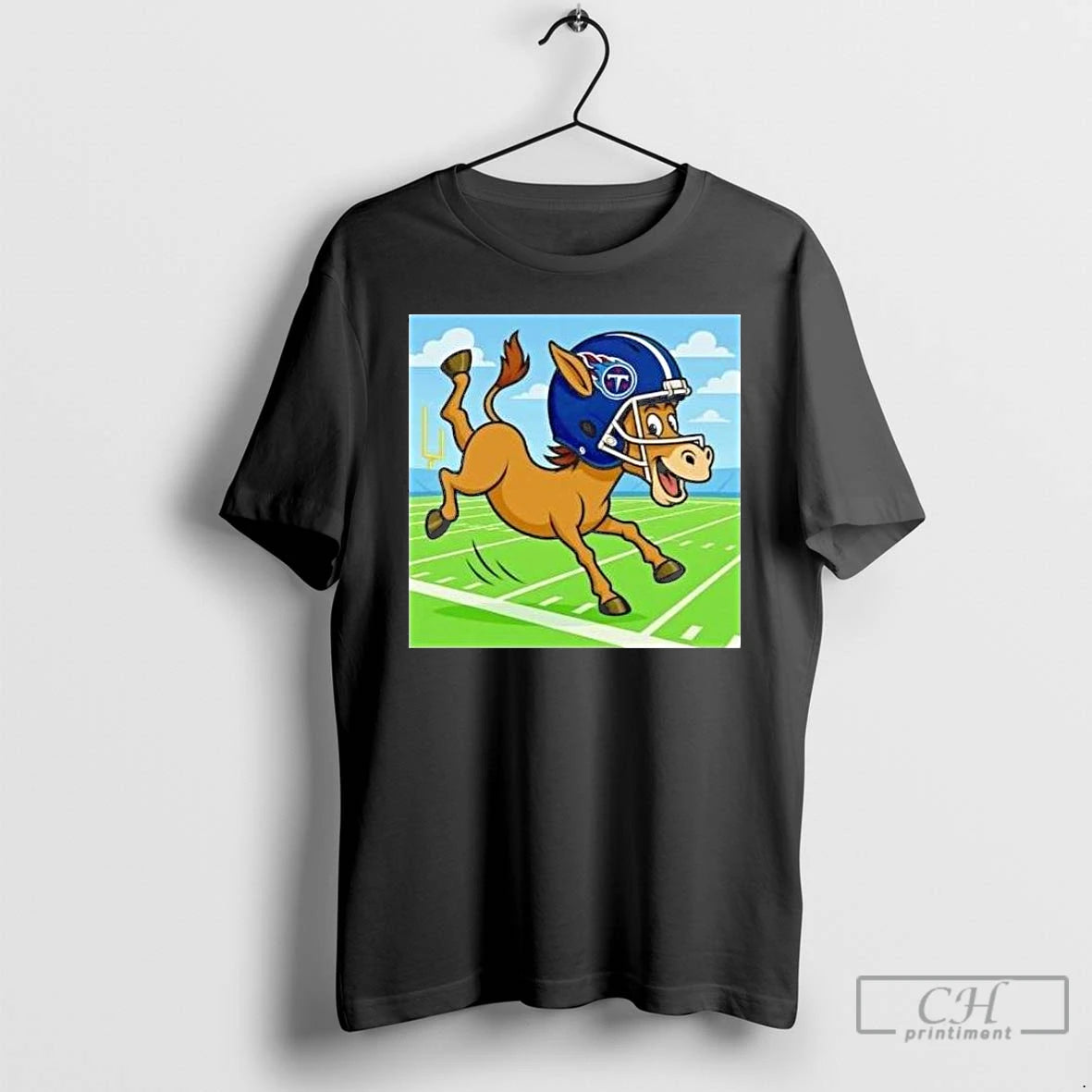 Classic T Rac Mascot Tennessee Titans Football Long Sleve T Shirts