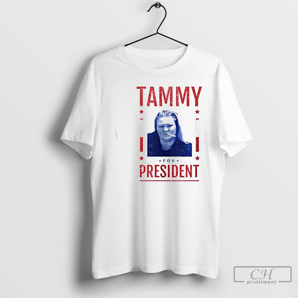 Classic Tammy Smoking For President T Shirts