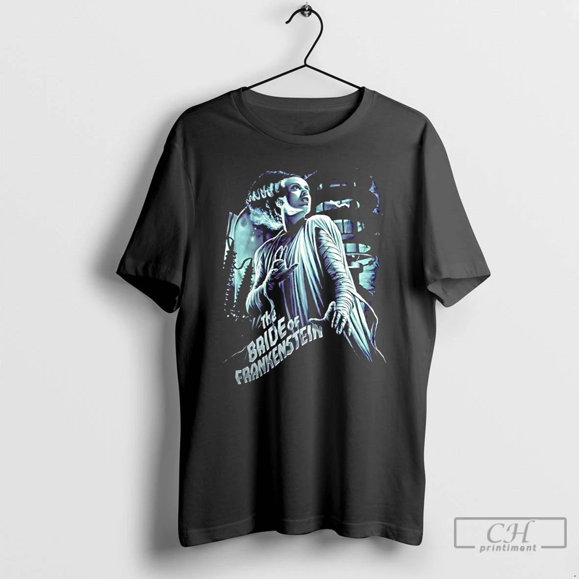 Classic The Bride Of Frankenstein 90th Anniversary T Shirts