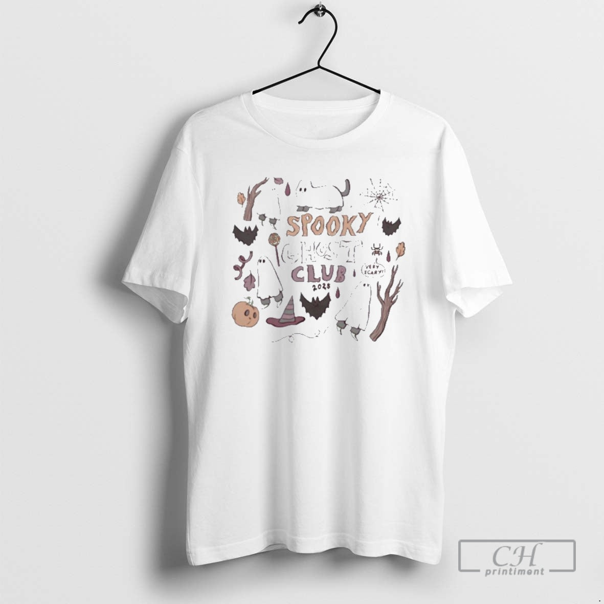 Classic The Sad Ghost Club Spooky Ghost Club 2025 Halloween Shirt Sweater