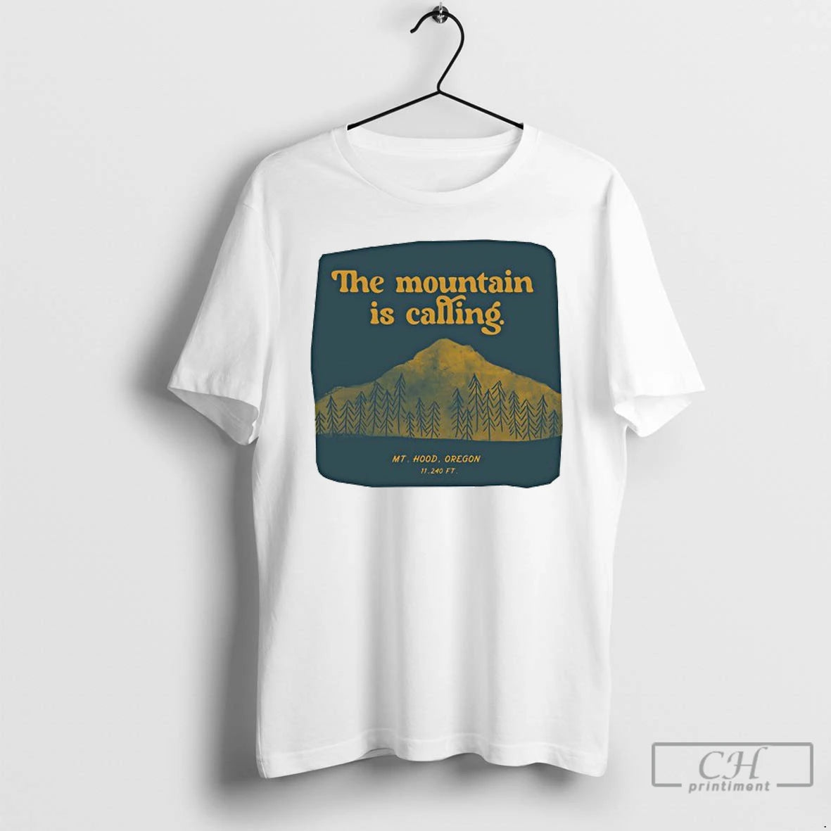 Classic The Mountain Is Calling Oregon T Shirts