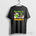 Classic They Hate Us Because They Aint Us The Santa Grinch Steelers T Shirts