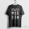 Classic Things I Do In My Spare Time Player Baseball T Shirts