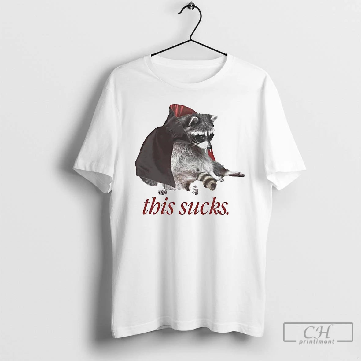 Classic This Sucks Halloween Vampire Raccoon Ornaments T Shirts