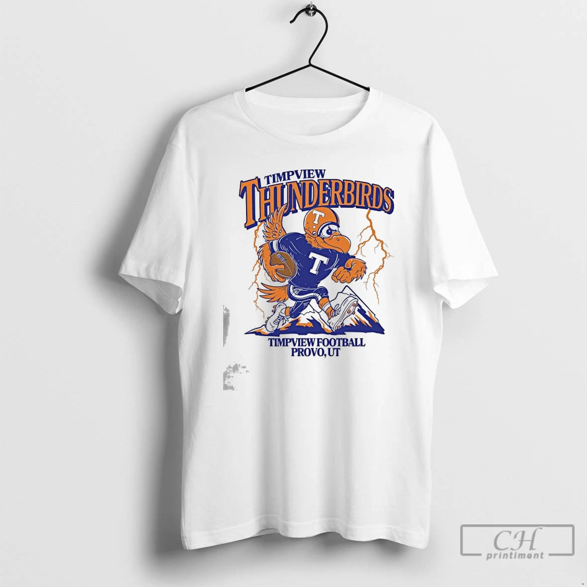 Classic Timpview Thunderbirds Football Mascot 2025 T Shirts