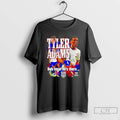 Classic Tyler Adams Warning Usmnt Hes Here Hes There Player Collage T Shirts