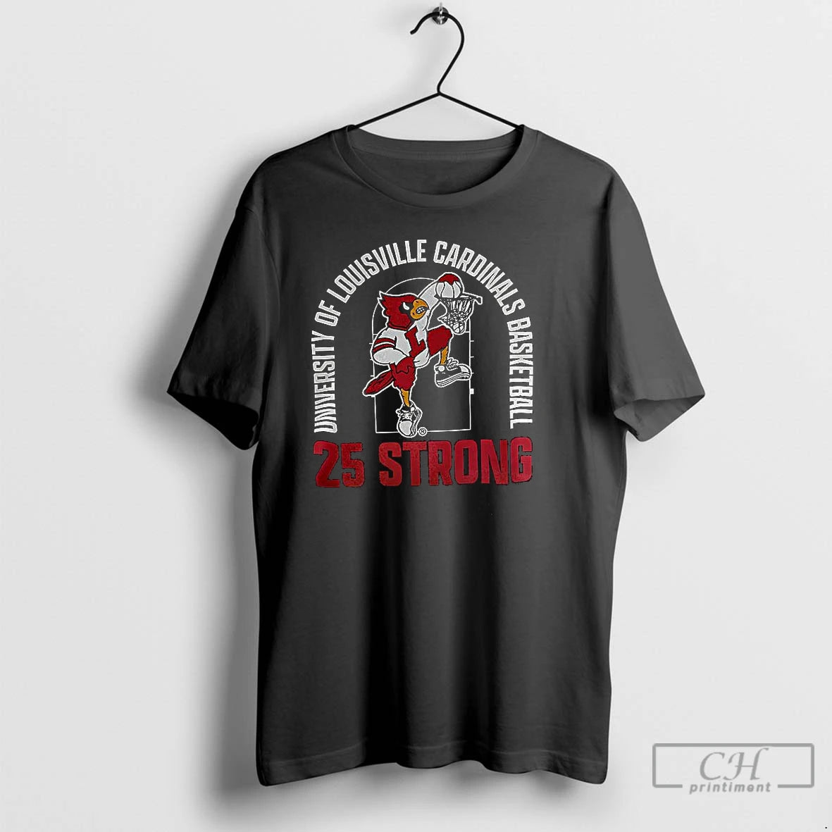 Classic University Of Louisville Cardinals Basketball 25 Strong T Shirts