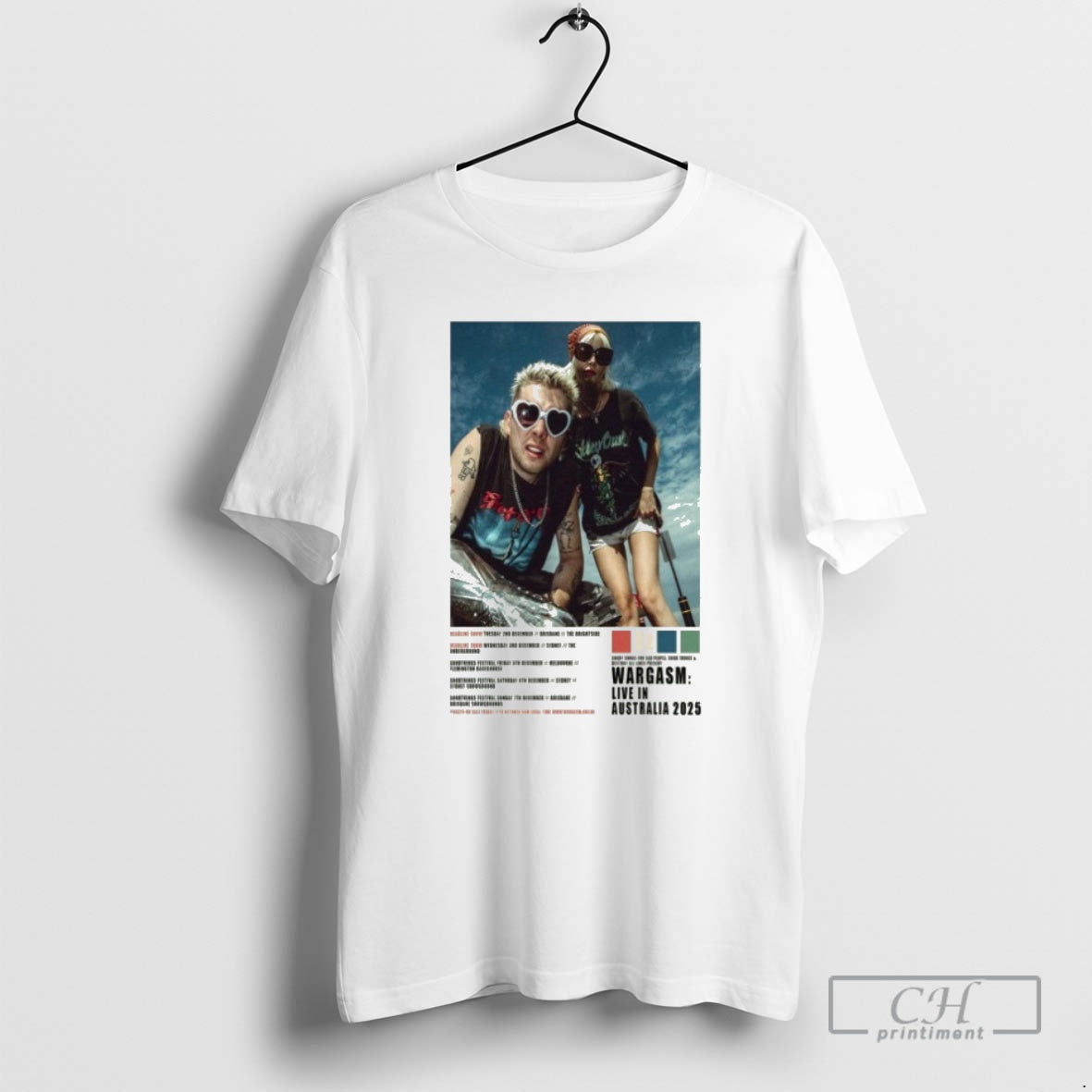 Classic Wargasm Live In Australia 2025 Shirt Sweater