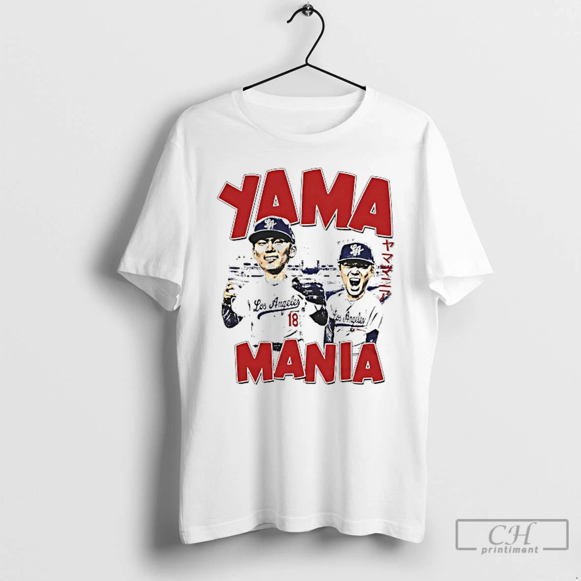 Classic Yamamania Yoshinobu Yamamoto Los Angeles Dodgers T Shirts