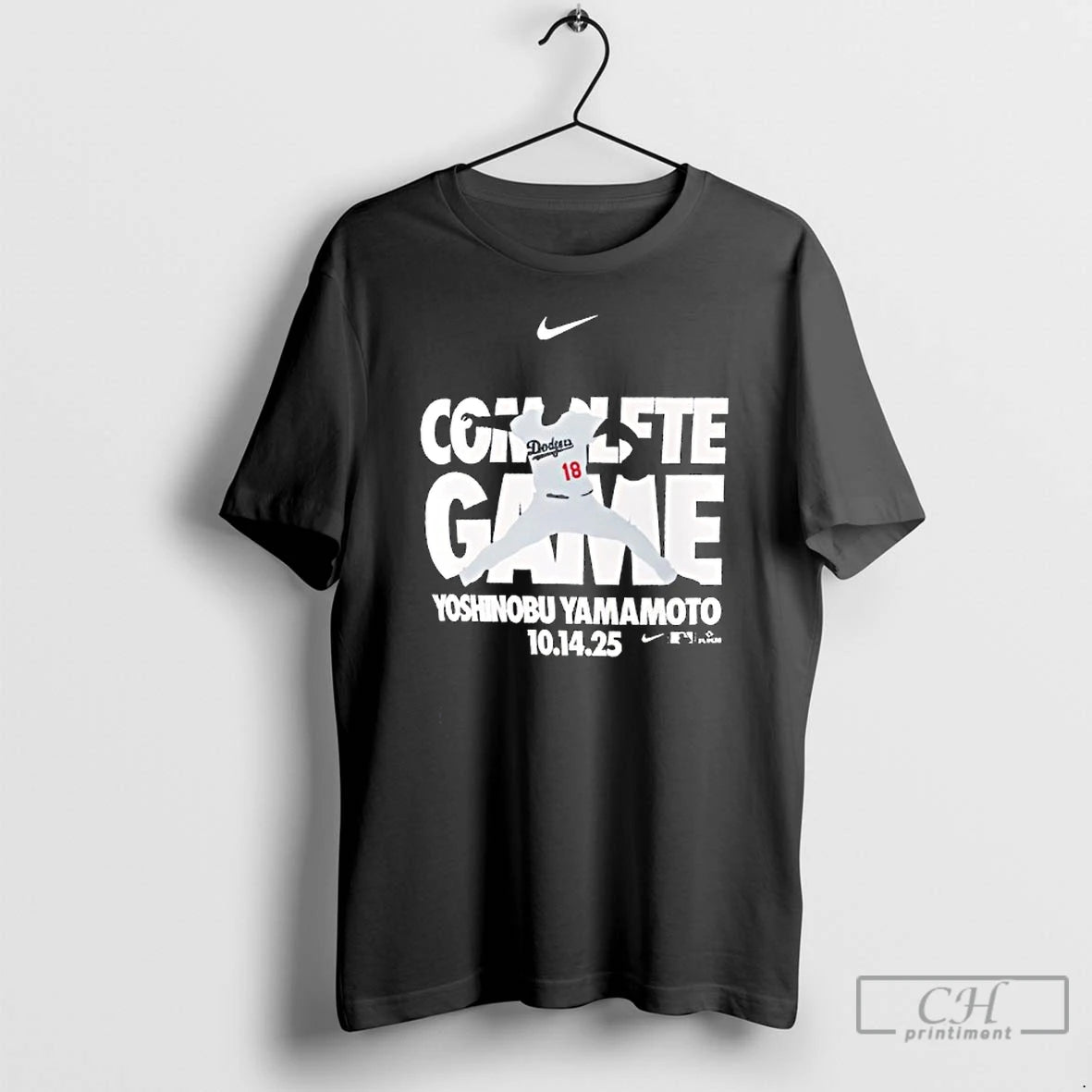 Classic Yoshinobu Yamamoto Los Angeles Dodgers Complete Game T Shirts