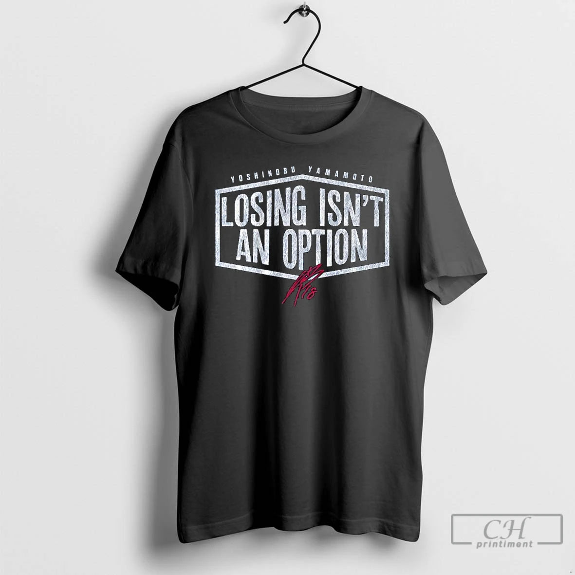 Classic Yoshinobu Yamamoto Losing Isnt An Option Long Sleve T Shirts