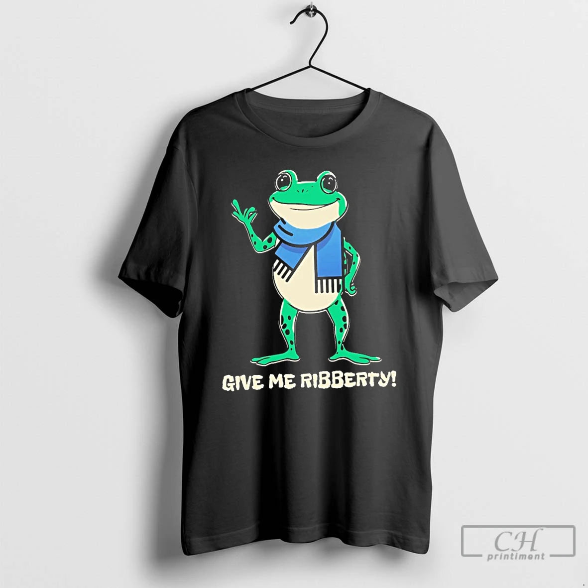 Classic Give Me Ribberty Portland Frog T Shirts