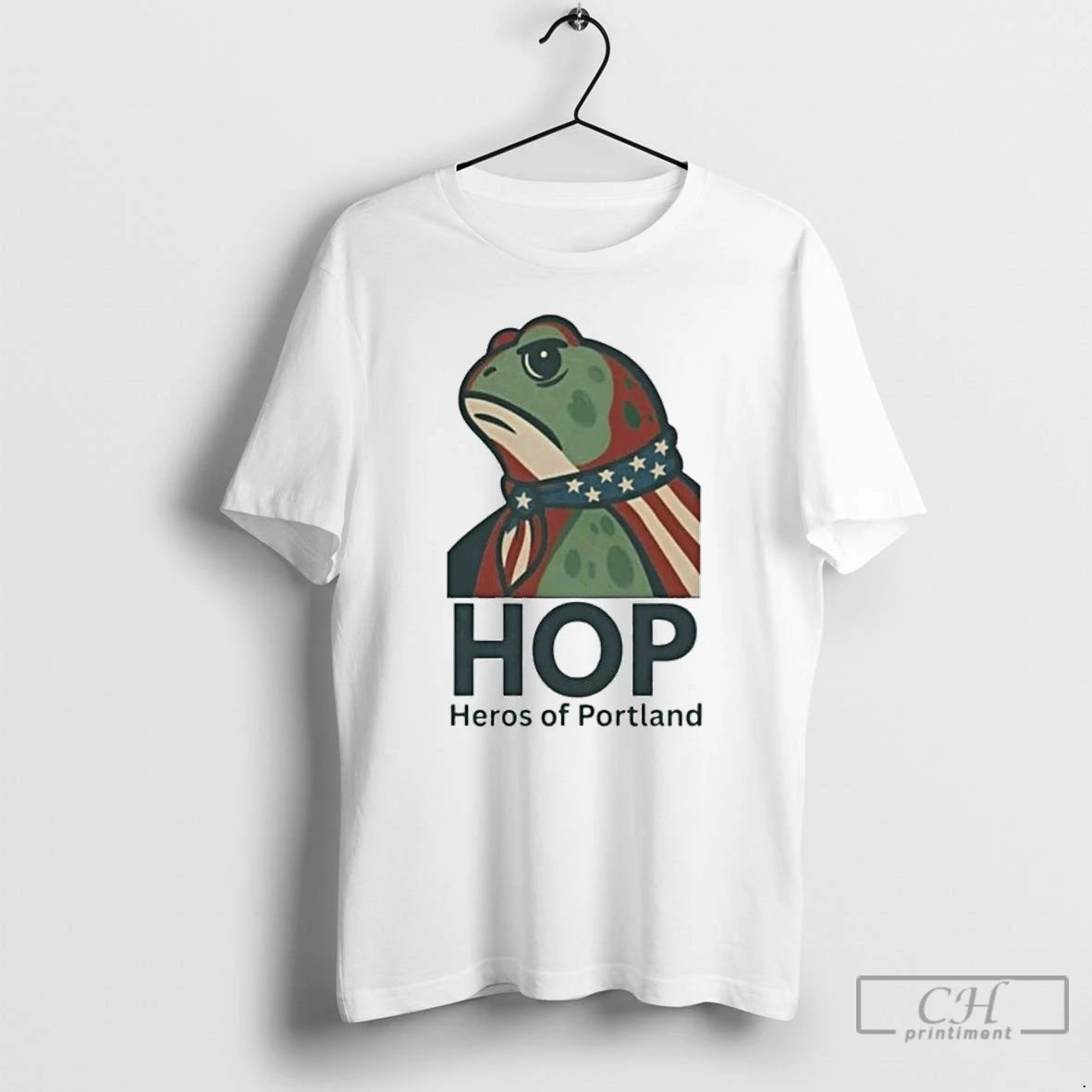 Classic Hop Heroes Of Portland Frog American 2025 T Shirts
