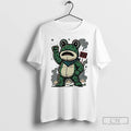 Classic Rage Against The Machine Cartoon Frog Resistance T Shirts