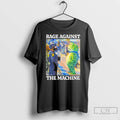 Classic Rage Against The Machine Frog Protest Against Ice T Shirts