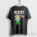 Classic Resist Portland Frog American Flag T Shirts