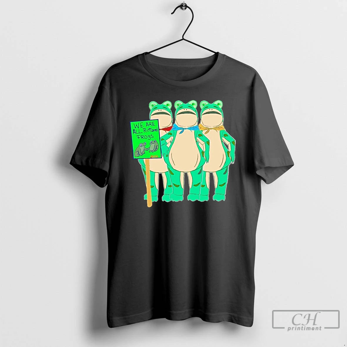 Classic The Portland Frog Why Did The Frog Cross The Road To Fight Fascism 2025