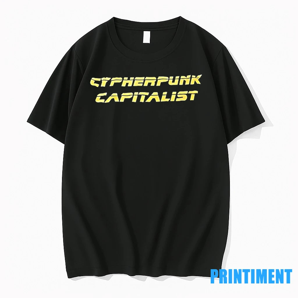 Cypherpunk Capitalist Futuristic Tech Rebel Crypto Freedom Tshirts Sweater
