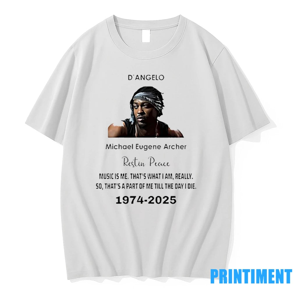 Dangelo Micheal Eugene Archer Rest In Peace 1974 2025 Tshirts Sweater