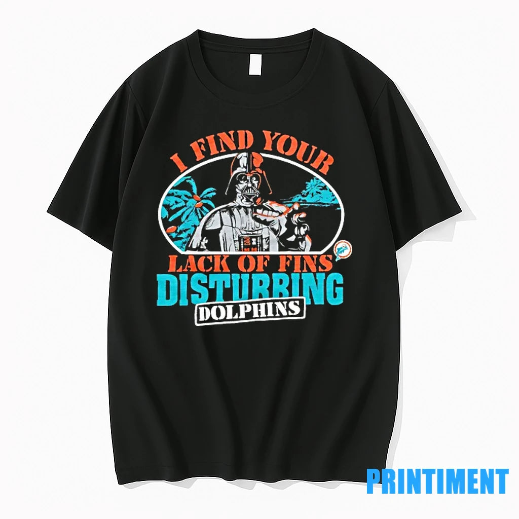 Darht Vander X Miami Dolphins Football I Find Your Lack Of Fins Distubbing Tshirts Sweater