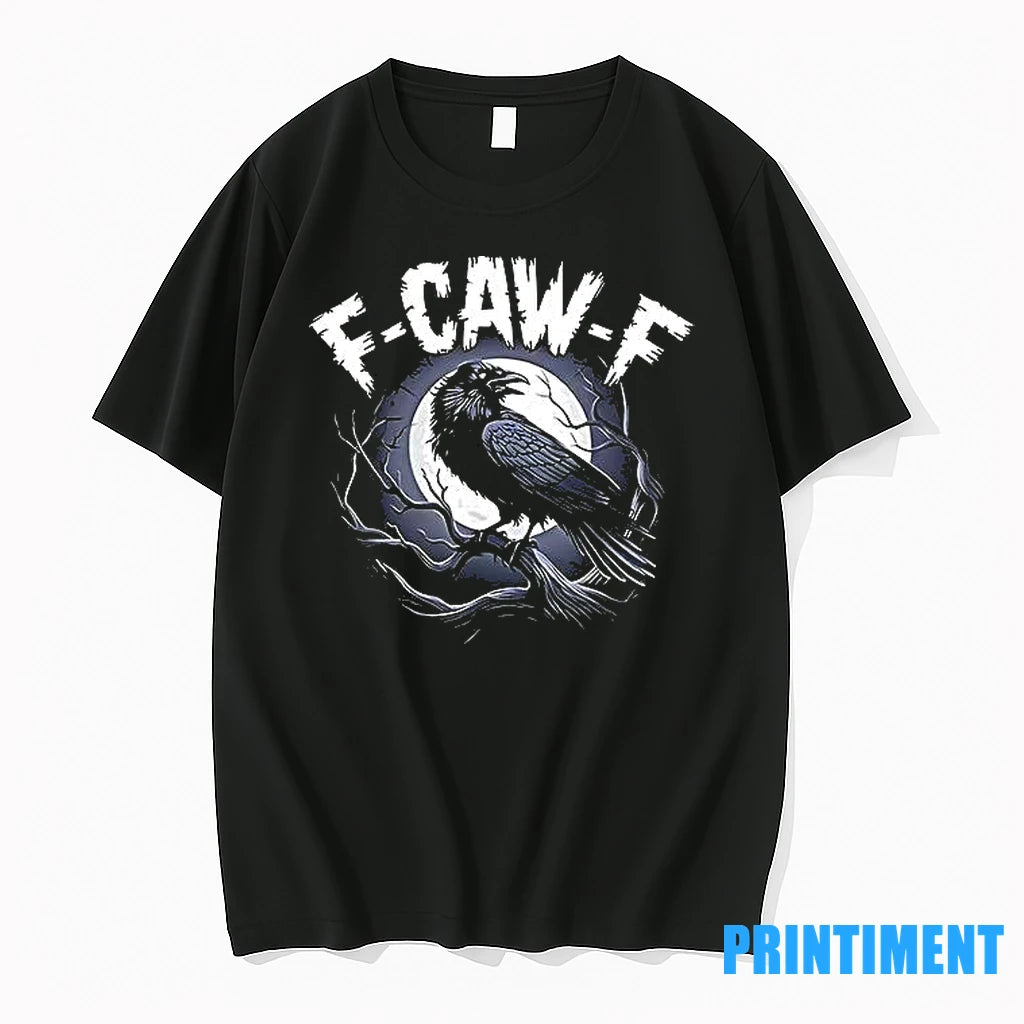 F Caw F Moon Tshirts Sweater