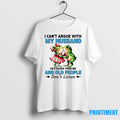 Frogs I Cant Argue With My Husband And Old People Dont Listen Tshirts Sweater
