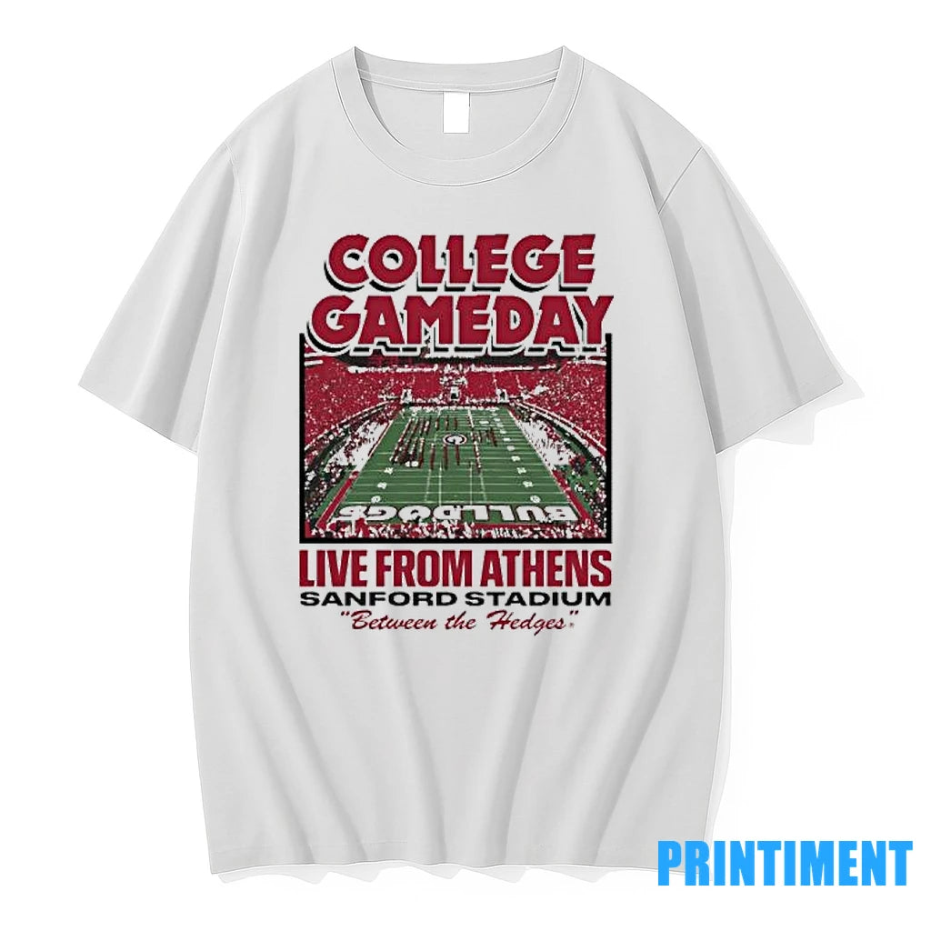 Georgia Bulldogs 2025 College Gameday Live From Athens Ga Tshirts Sweater