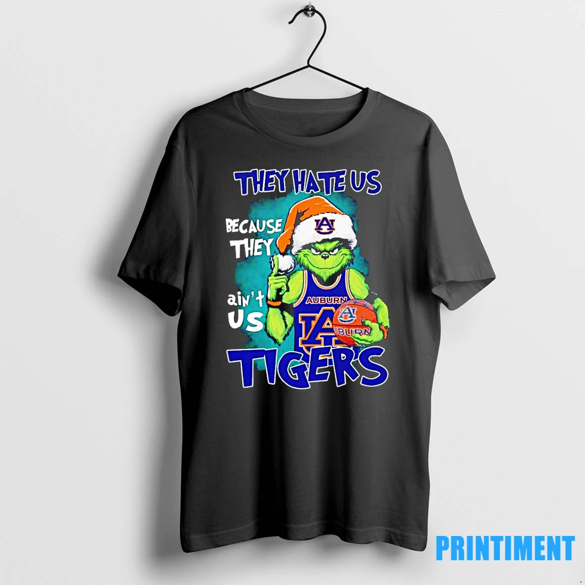 Grinch They Hate Us Because They Aint Us Auburn Tigers Tshirts Sweater
