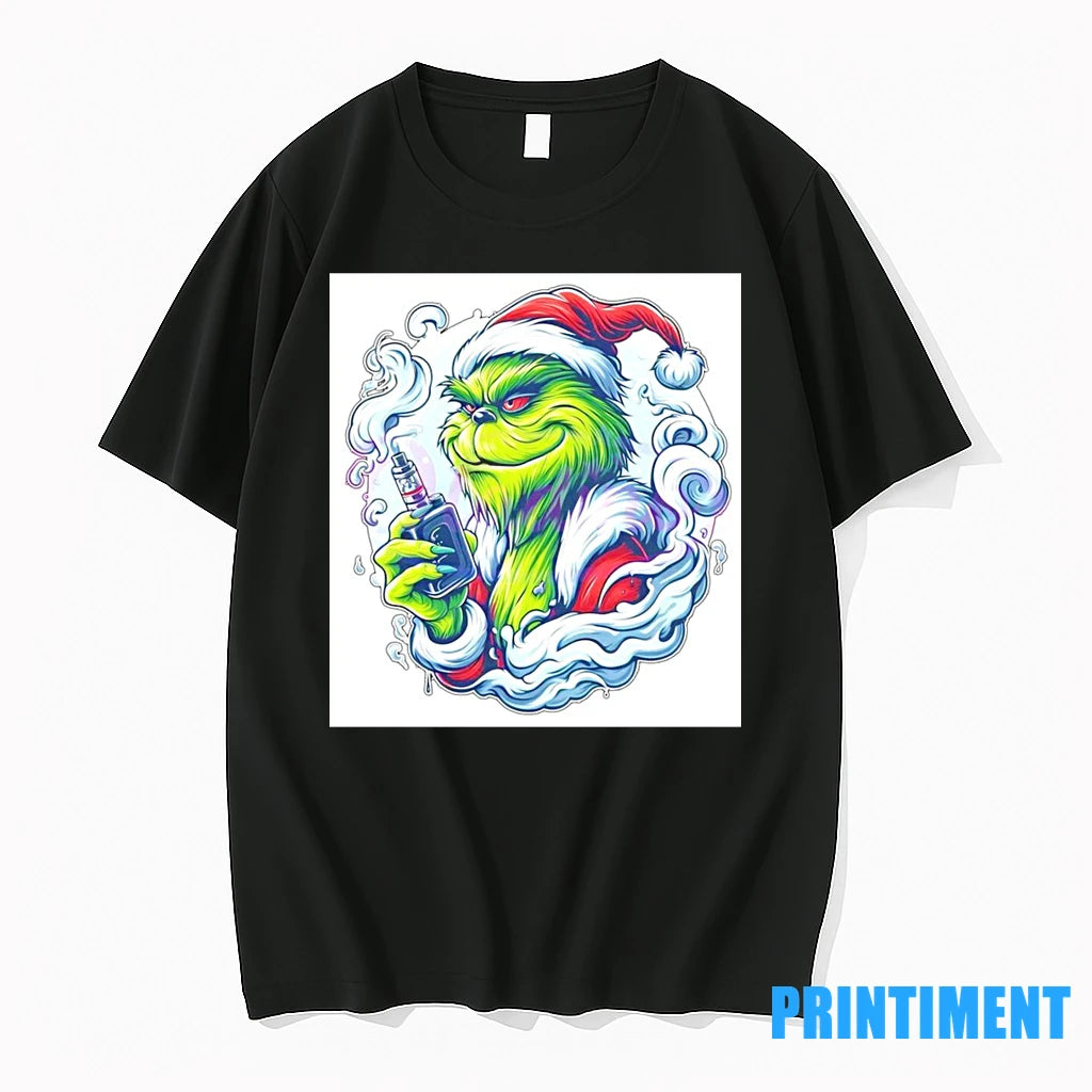 Grinch Vaper Christmas Funny Tshirts Sweater