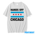 Hands Off Chicago Flag 2025 Tshirts Sweater