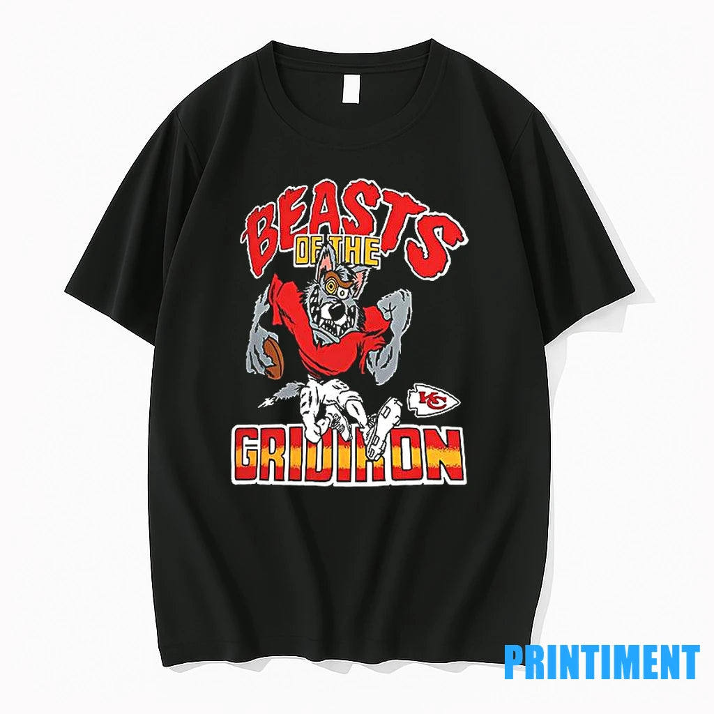 Kansas City Chiefs Monsters Mascot Beasts Of The Gridiron Halloween Tshirts Sweater