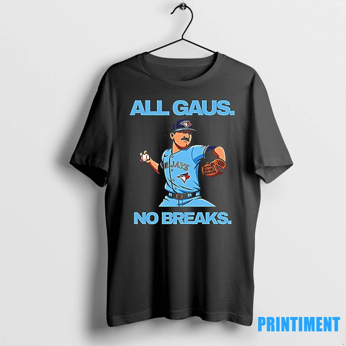 Kevin Gausman All Gaus No Brakes Toronto Blue Jays Caricature Tshirts Sweater