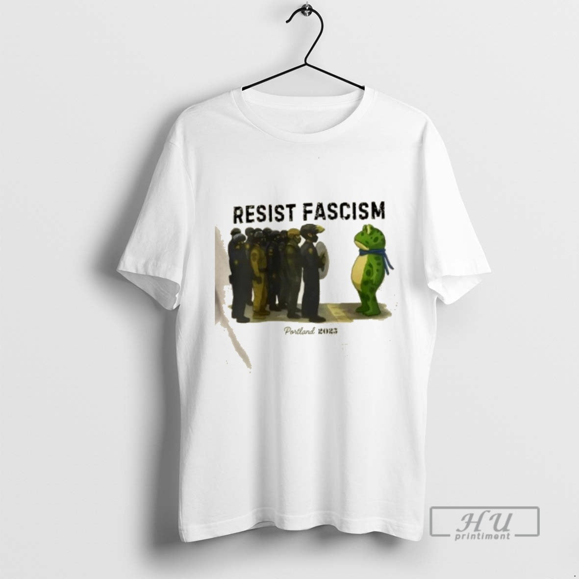 Limited Edition 2025 Portland Frog Anti Ice Resist Graphic Tee Shirt Sweatshirt Hoodies
